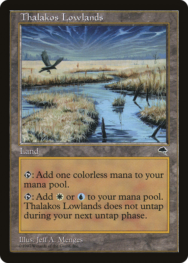 Thalakos Lowlands (TMP-328) - Tempest - Premium MTG Single from Wizards of the Coast - Just $0.08! Shop now at Game Crave Tournament Store