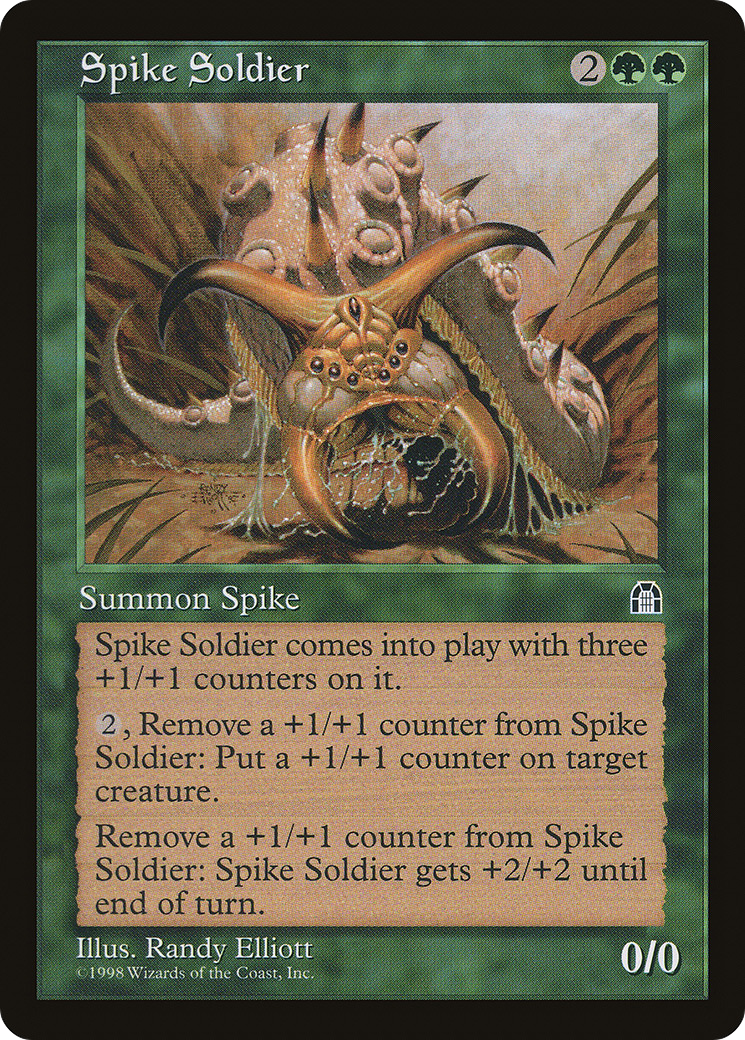 Spike Soldier (STH-119) - Stronghold - Premium MTG Single from Wizards of the Coast - Just $0.25! Shop now at Game Crave Tournament Store