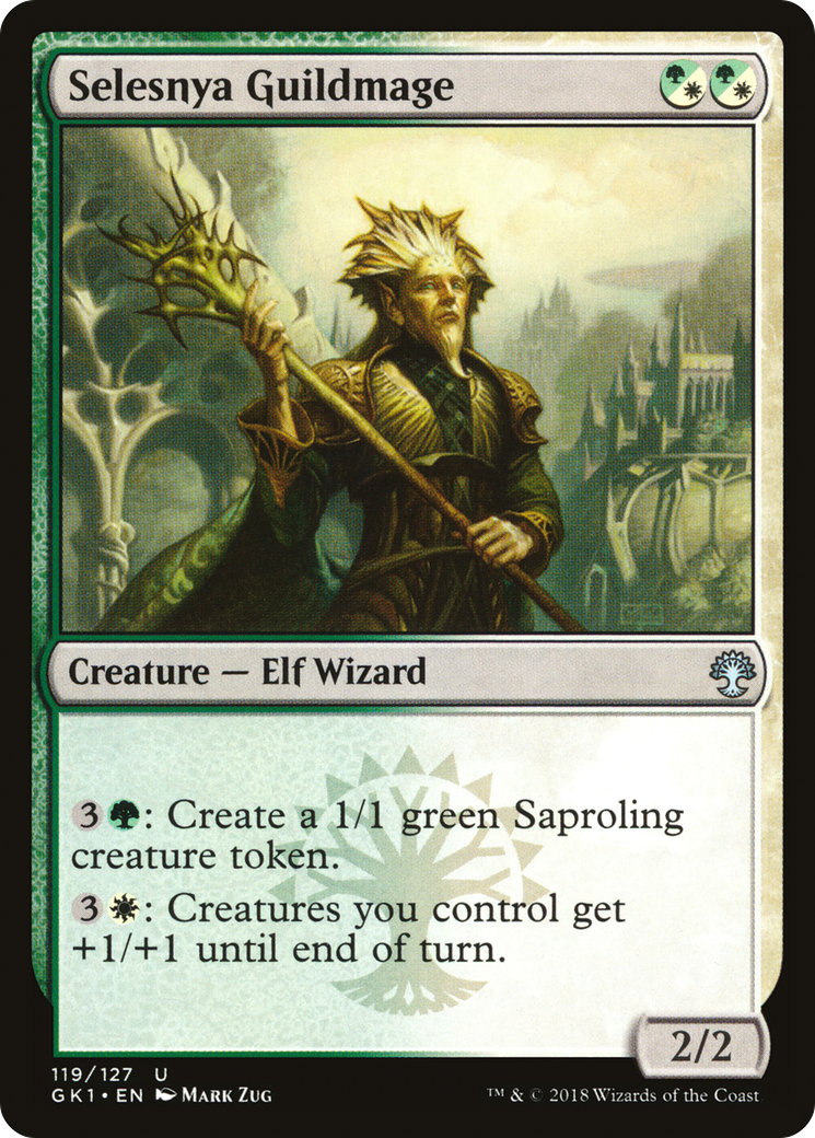 Selesnya Guildmage (GK1-119) - GRN Guild Kit - Premium MTG Single from Wizards of the Coast - Just $0.25! Shop now at Game Crave Tournament Store