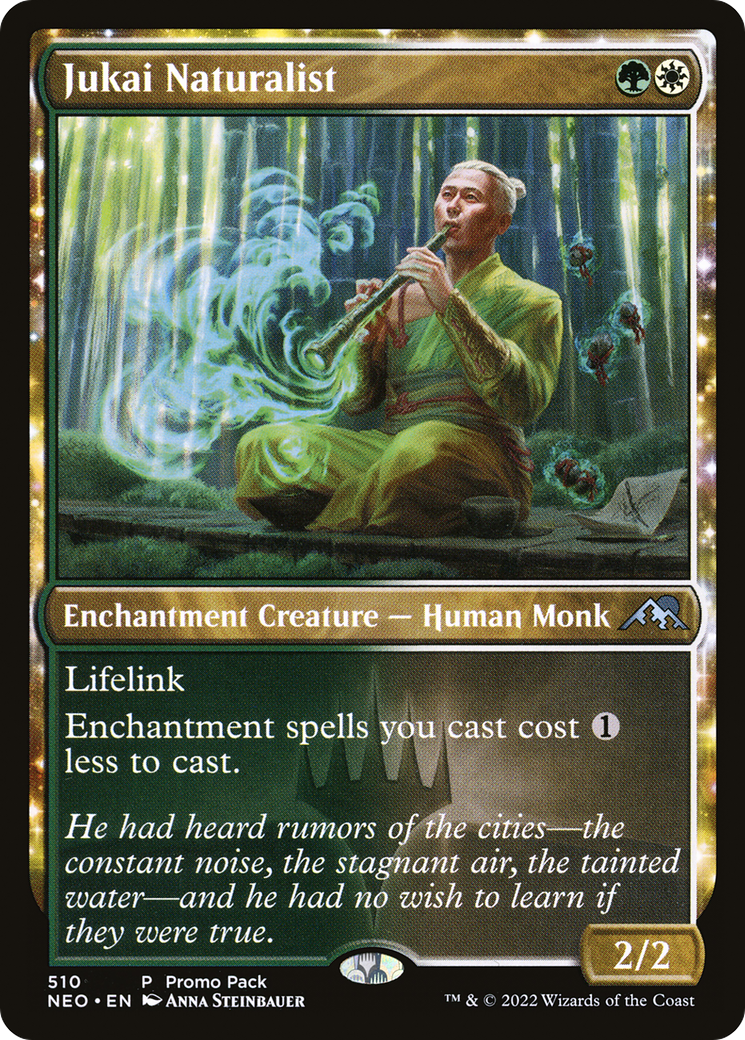 Jukai Naturalist (NEO-510) - Kamigawa: Neon Dynasty - Premium MTG Single from Wizards of the Coast - Just $0.76! Shop now at Game Crave Tournament Store