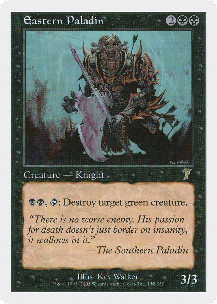 Eastern Paladin (7ED-132) - Seventh Edition - Premium MTG Single from Wizards of the Coast - Just $0.26! Shop now at Game Crave Tournament Store