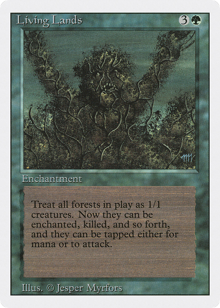 Living Lands (3ED-210) - Revised Edition - Premium MTG Single from Wizards of the Coast - Just $0.17! Shop now at Game Crave Tournament Store