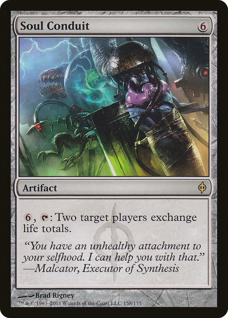 Soul Conduit (NPH-158) - New Phyrexia - Premium MTG Single from Wizards of the Coast - Just $0.13! Shop now at Game Crave Tournament Store