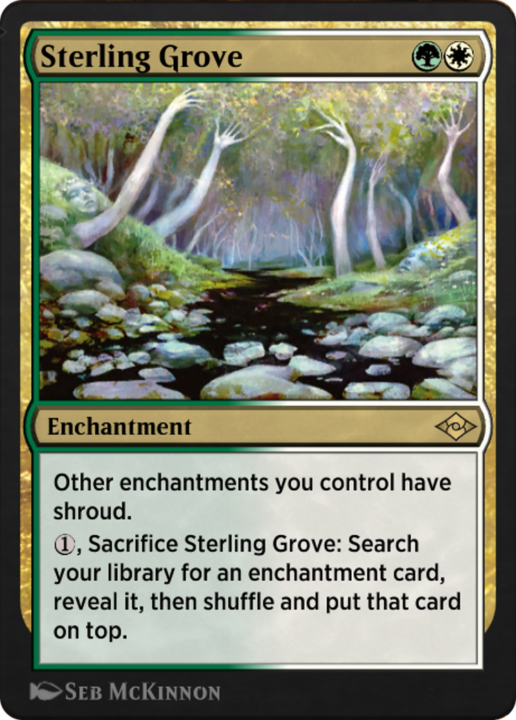 Sterling Grove (J21-720) - Jumpstart: Historic Horizons - Premium MTG Single from Wizards of the Coast - Just $0! Shop now at Game Crave Tournament Store