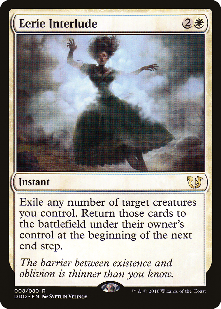 Eerie Interlude (DDQ-008) - Duel Decks: Blessed vs. Cursed - Premium MTG Single from Wizards of the Coast - Just $4.52! Shop now at Game Crave Tournament Store