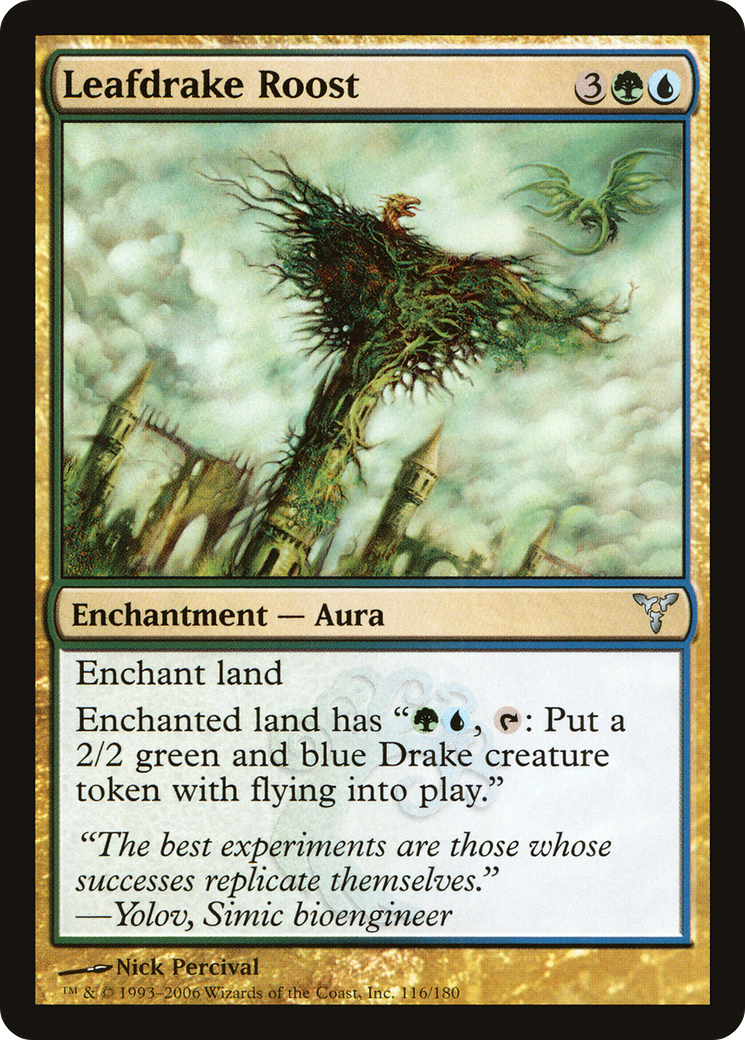 Leafdrake Roost (DIS-116) - Dissension - Premium MTG Single from Wizards of the Coast - Just $0.25! Shop now at Game Crave Tournament Store