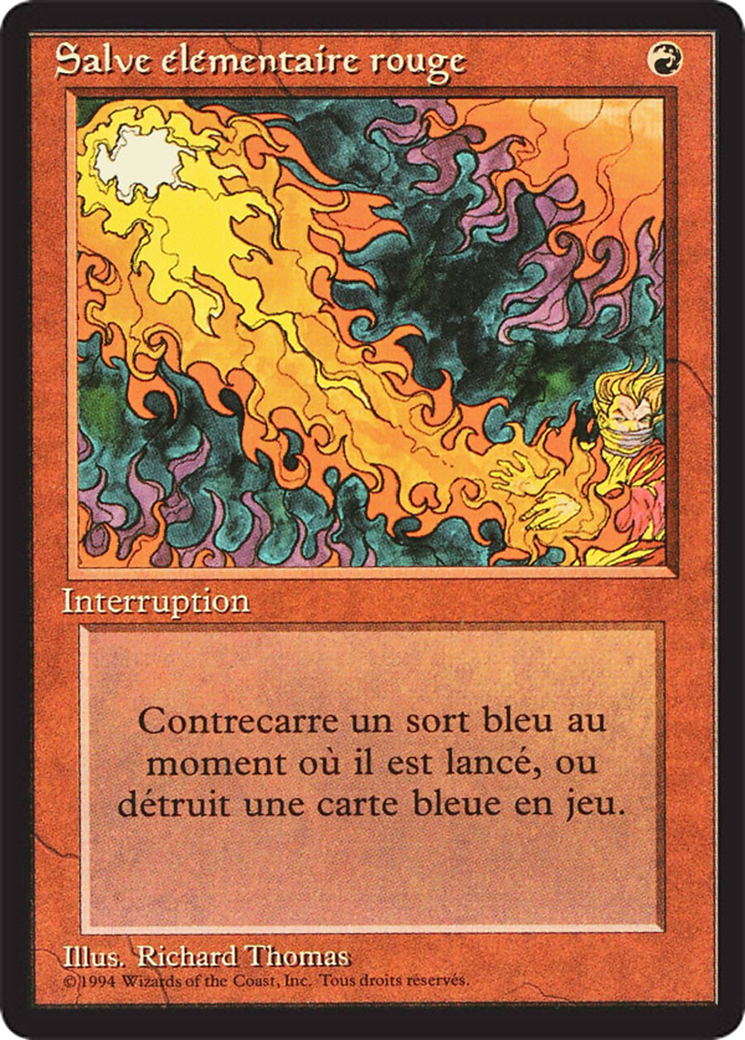 Red Elemental Blast (FBB-171) - Foreign Black Border - Premium MTG Single from Wizards of the Coast - Just $28.79! Shop now at Game Crave Tournament Store
