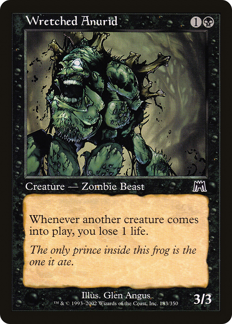 Wretched Anurid (ONS-183) - Onslaught - Premium MTG Single from Wizards of the Coast - Just $0.08! Shop now at Game Crave Tournament Store