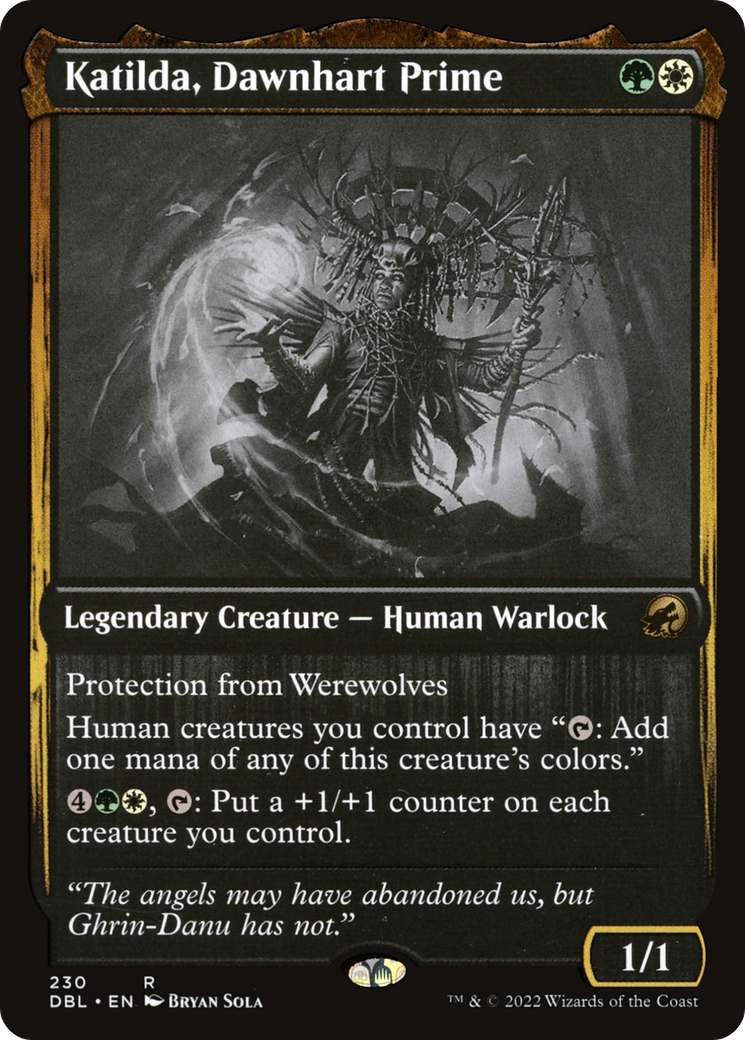 Katilda, Dawnhart Prime (DBL-230) - Innistrad: Double Feature - Premium MTG Single from Wizards of the Coast - Just $1.02! Shop now at Game Crave Tournament Store