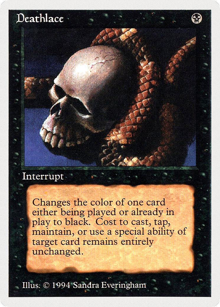Deathlace (SUM-102) - Summer Magic / Edgar - Premium MTG Single from Wizards of the Coast - Just $1.20! Shop now at Game Crave Tournament Store
