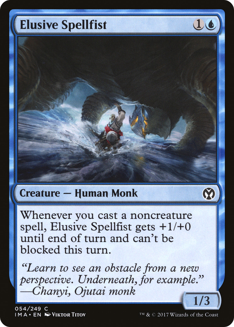 Elusive Spellfist (IMA-054) - Iconic Masters - Premium MTG Single from Wizards of the Coast - Just $0.08! Shop now at Game Crave Tournament Store