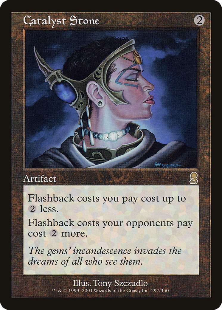 Catalyst Stone (ODY-297) - Odyssey Foil - Premium MTG Single from Wizards of the Coast - Just $3.96! Shop now at Game Crave Tournament Store
