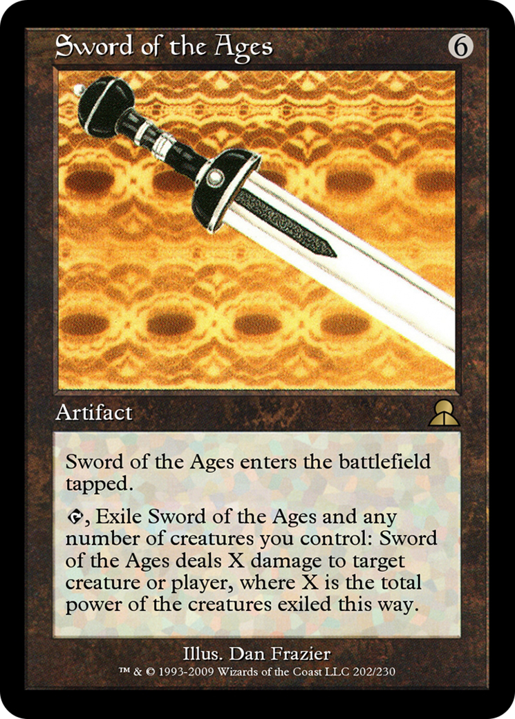 Sword of the Ages (ME3-202) - Masters Edition III Foil - Premium MTG Single from Wizards of the Coast - Just $0! Shop now at Game Crave Tournament Store