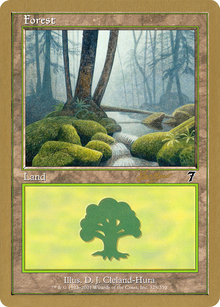Forest (WC02-SHH328) - World Championship Decks 2002 - Premium MTG Single from Wizards of the Coast - Just $2.52! Shop now at Game Crave Tournament Store