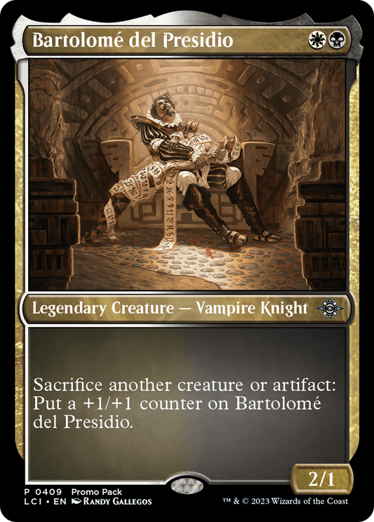 Bartolomé del Presidio (LCI-409) - The Lost Caverns of Ixalan Foil - Premium MTG Single from Wizards of the Coast - Just $0.10! Shop now at Game Crave Tournament Store
