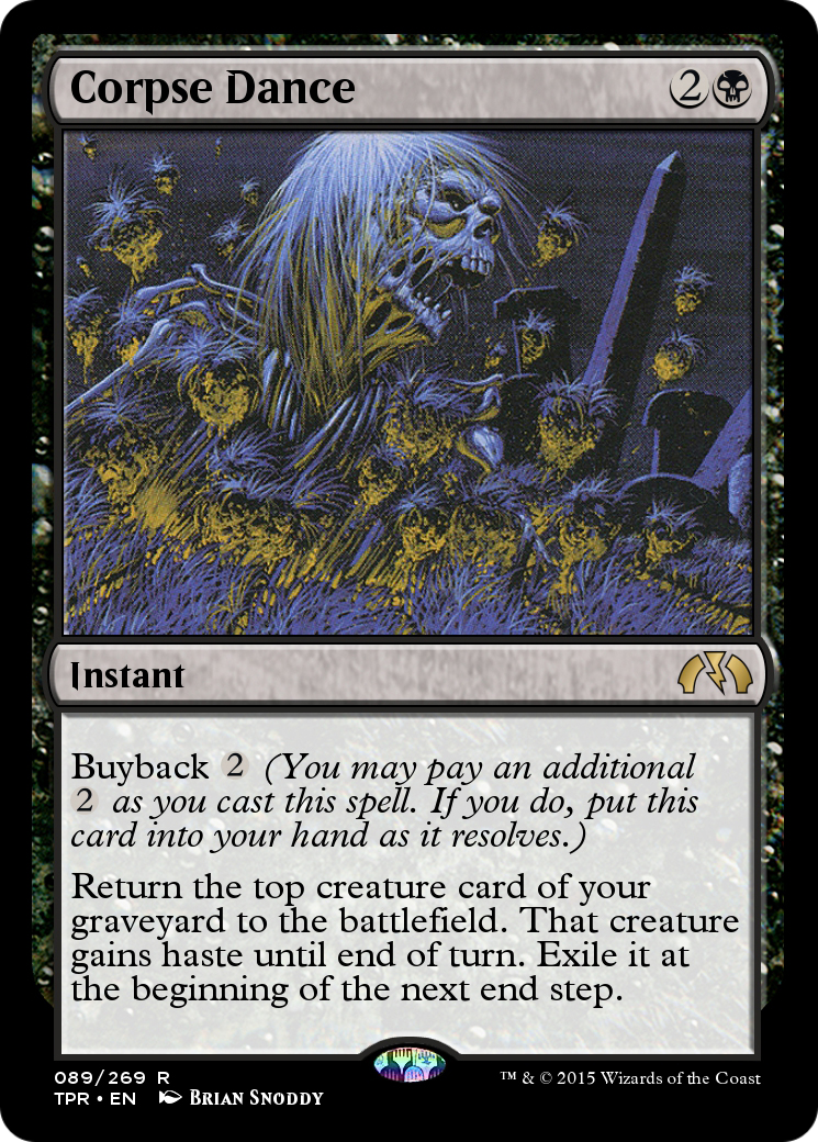 Corpse Dance (TPR-089) - Tempest Remastered - Premium MTG Single from Wizards of the Coast - Just $0! Shop now at Game Crave Tournament Store
