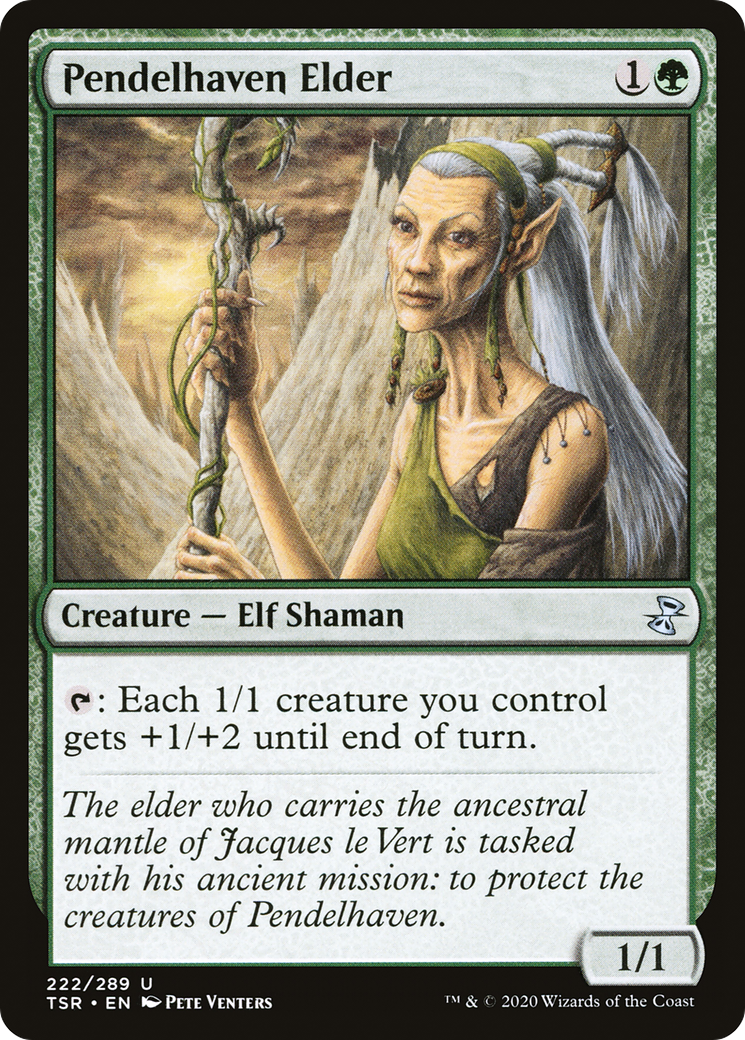 Pendelhaven Elder (TSR-222) - Time Spiral Remastered Foil - Premium MTG Single from Wizards of the Coast - Just $0.08! Shop now at Game Crave Tournament Store