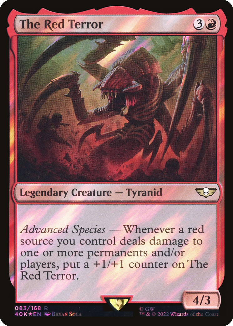 The Red Terror (40K-83★) - Warhammer 40,000 Commander Foil - Premium MTG Single from Wizards of the Coast - Just $2.01! Shop now at Game Crave Tournament Store