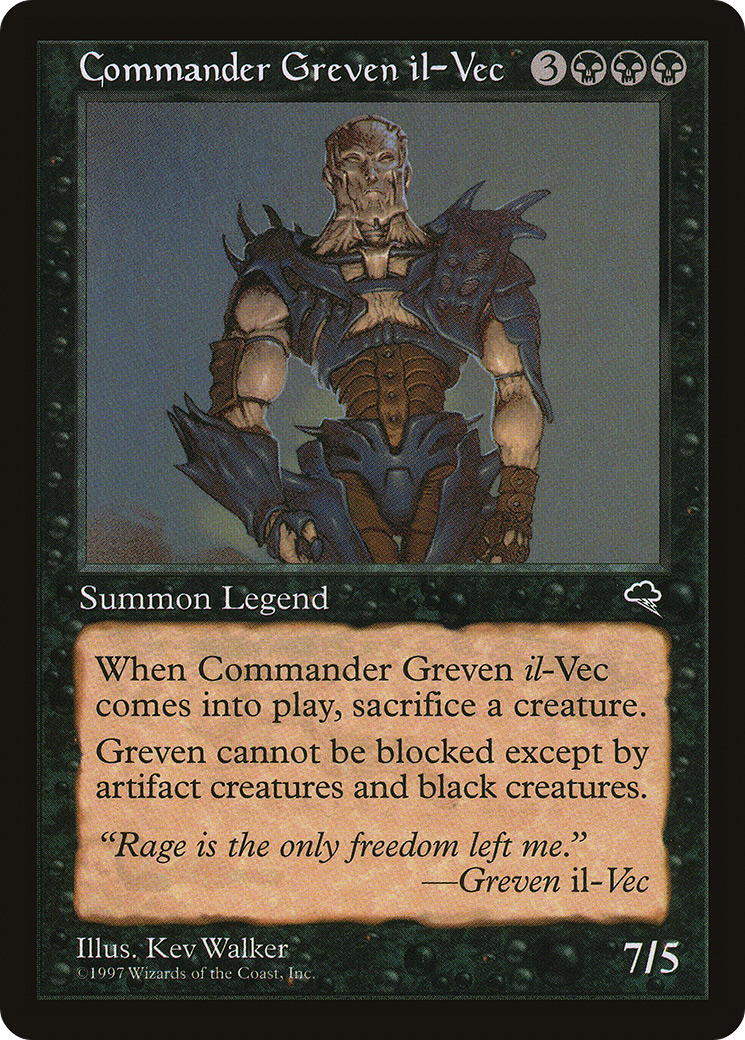Commander Greven il-Vec (TMP-115) - Tempest - Premium MTG Single from Wizards of the Coast - Just $3.39! Shop now at Game Crave Tournament Store