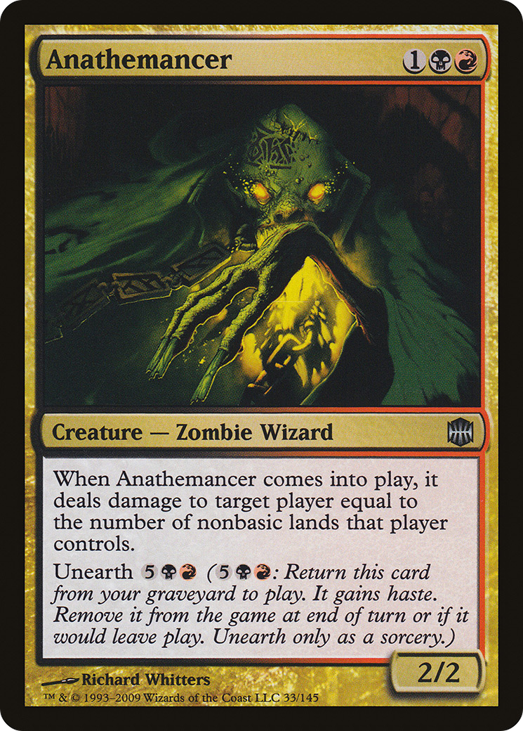 Anathemancer (ARB-033) - Alara Reborn - Premium MTG Single from Wizards of the Coast - Just $0.28! Shop now at Game Crave Tournament Store