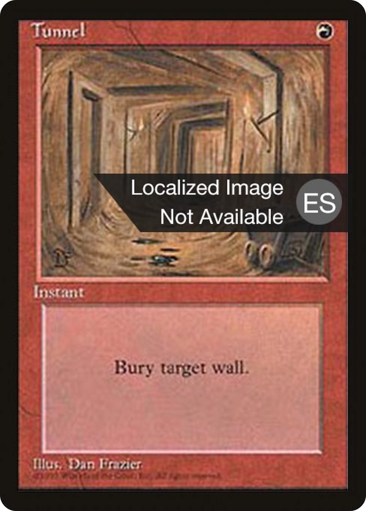 Tunnel (4BB-227) - Fourth Edition Foreign Black Border - Premium MTG Single from Wizards of the Coast - Just $0.12! Shop now at Game Crave Tournament Store
