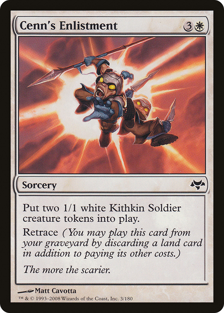 Cenn's Enlistment (EVE-003) - Eventide - Premium MTG Single from Wizards of the Coast - Just $0.08! Shop now at Game Crave Tournament Store