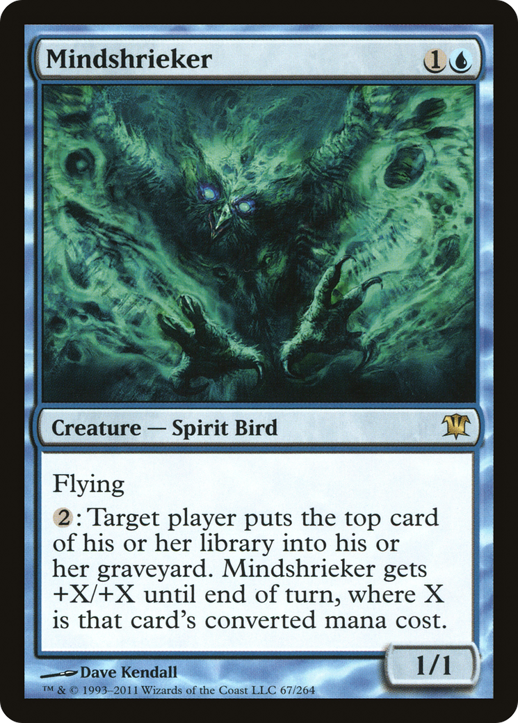 Mindshrieker (ISD-067) - Innistrad - Premium MTG Single from Wizards of the Coast - Just $0.56! Shop now at Game Crave Tournament Store