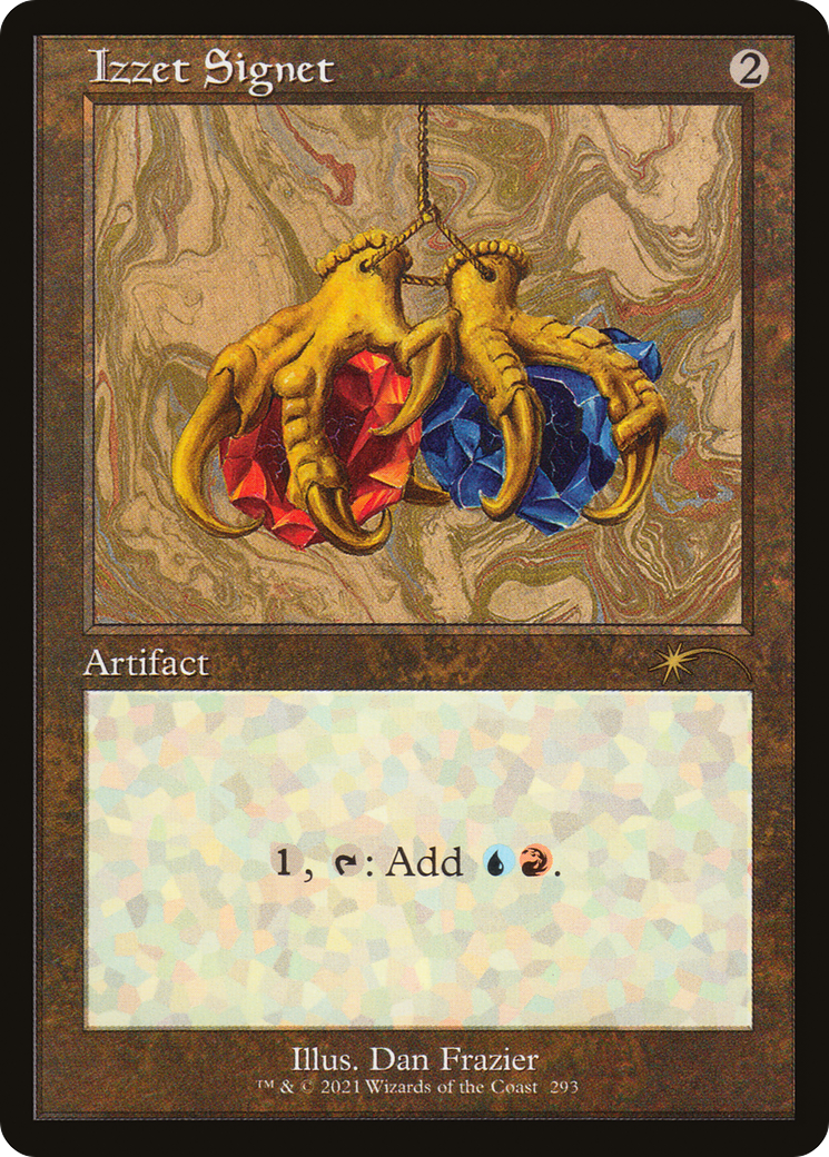 Izzet Signet (SLD-293) - Secret Lair Drop - Premium MTG Single from Wizards of the Coast - Just $13.48! Shop now at Game Crave Tournament Store
