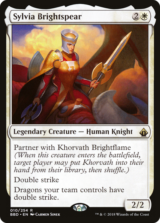 Sylvia Brightspear (BBD-010) - Battlebond - Premium MTG Single from Wizards of the Coast - Just $0.49! Shop now at Game Crave Tournament Store