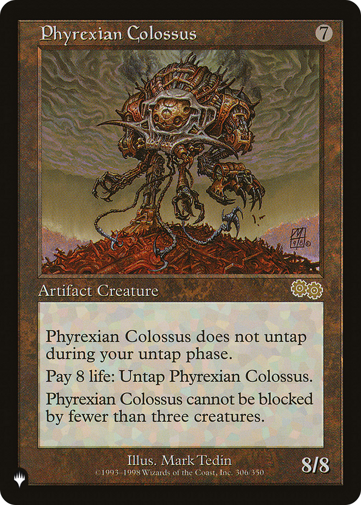 Phyrexian Colossus (PLIST-949) - The List - Premium MTG Single from Wizards of the Coast - Just $0.08! Shop now at Game Crave Tournament Store