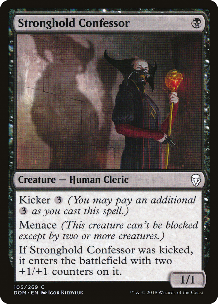 Stronghold Confessor (DOM-105) - Dominaria - Premium MTG Single from Wizards of the Coast - Just $0.08! Shop now at Game Crave Tournament Store