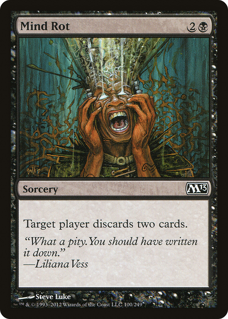 Mind Rot (M13-100) - Magic 2013 - Premium MTG Single from Wizards of the Coast - Just $0.08! Shop now at Game Crave Tournament Store