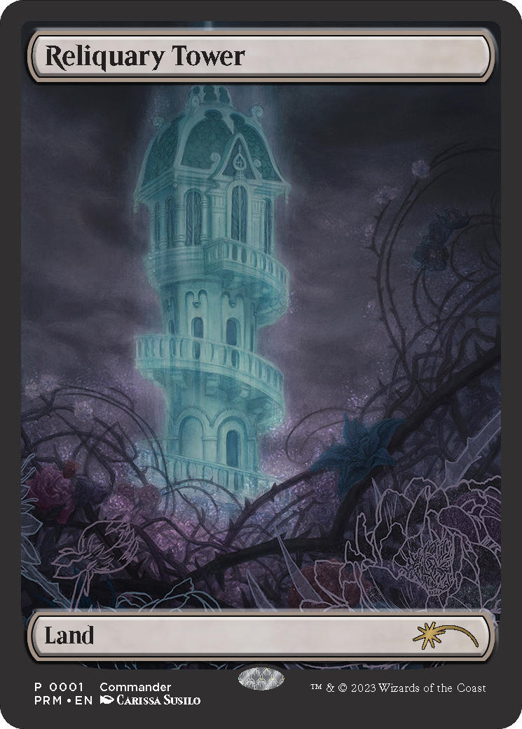 Reliquary Tower (PF23-003) - MagicFest 2023 Foil - Premium MTG Single from Wizards of the Coast - Just $3.65! Shop now at Game Crave Tournament Store