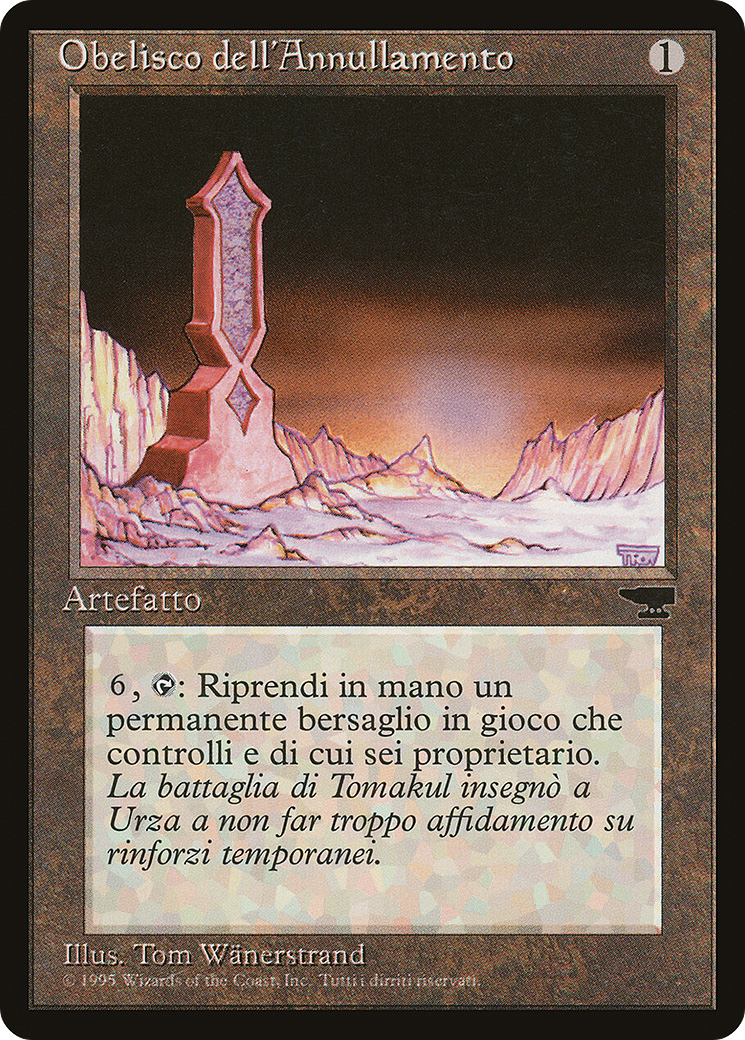Obelisk of Undoing (RIN-134) - Rinascimento - Premium MTG Single from Wizards of the Coast - Just $0! Shop now at Game Crave Tournament Store