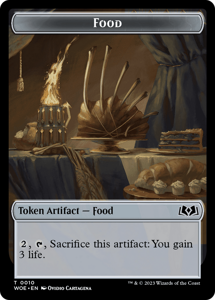 Food (TWOE-010) - Wilds of Eldraine Tokens Foil - Premium MTG Single from Wizards of the Coast - Just $0! Shop now at Game Crave Tournament Store