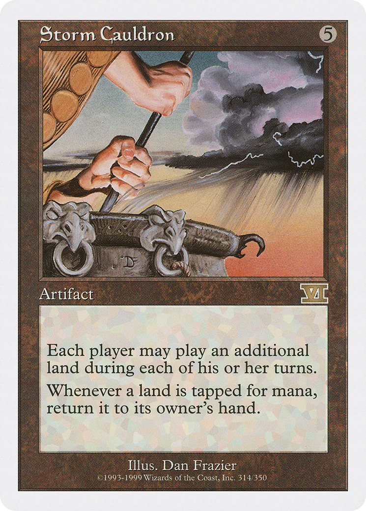 Storm Cauldron (6ED-314) - Classic Sixth Edition - Premium MTG Single from Wizards of the Coast - Just $1.51! Shop now at Game Crave Tournament Store