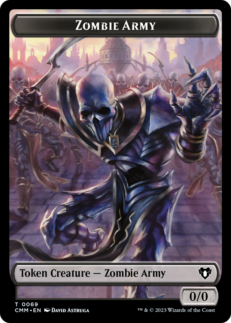 Zombie Army (TCMM-069) - Commander Masters Tokens - Premium MTG Single from Wizards of the Coast - Just $0! Shop now at Game Crave Tournament Store