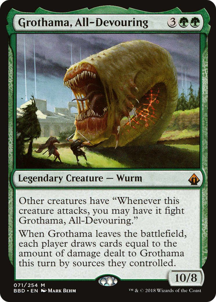Grothama, All-Devouring (BBD-071) - Battlebond - Premium MTG Single from Wizards of the Coast - Just $0.22! Shop now at Game Crave Tournament Store