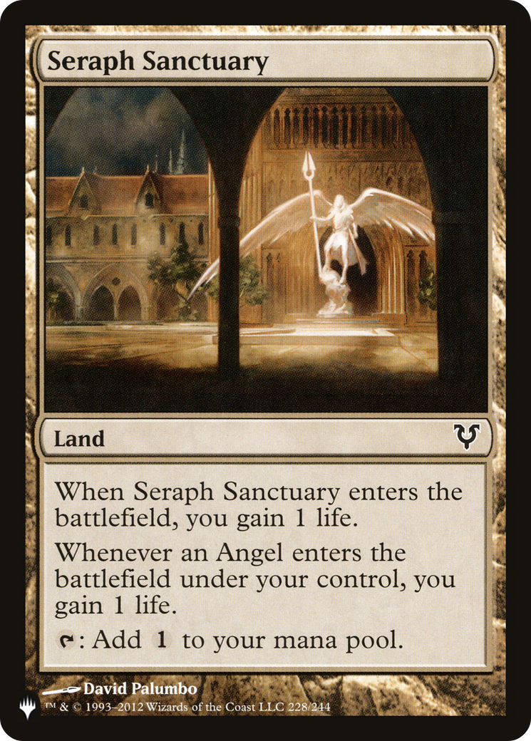 Seraph Sanctuary (PAGL-058) - Angels: They're Just Like Us but Cooler and with Wings - Premium MTG Single from Wizards of the Coast - Just $0.36! Shop now at Game Crave Tournament Store