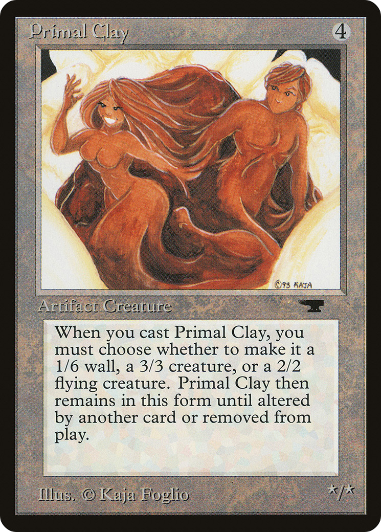 Primal Clay (ATQ-061) - Antiquities - Premium MTG Single from Wizards of the Coast - Just $3.02! Shop now at Game Crave Tournament Store