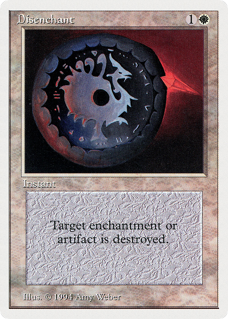 Disenchant (SUM-017) - Summer Magic / Edgar - Premium MTG Single from Wizards of the Coast - Just $0! Shop now at Game Crave Tournament Store