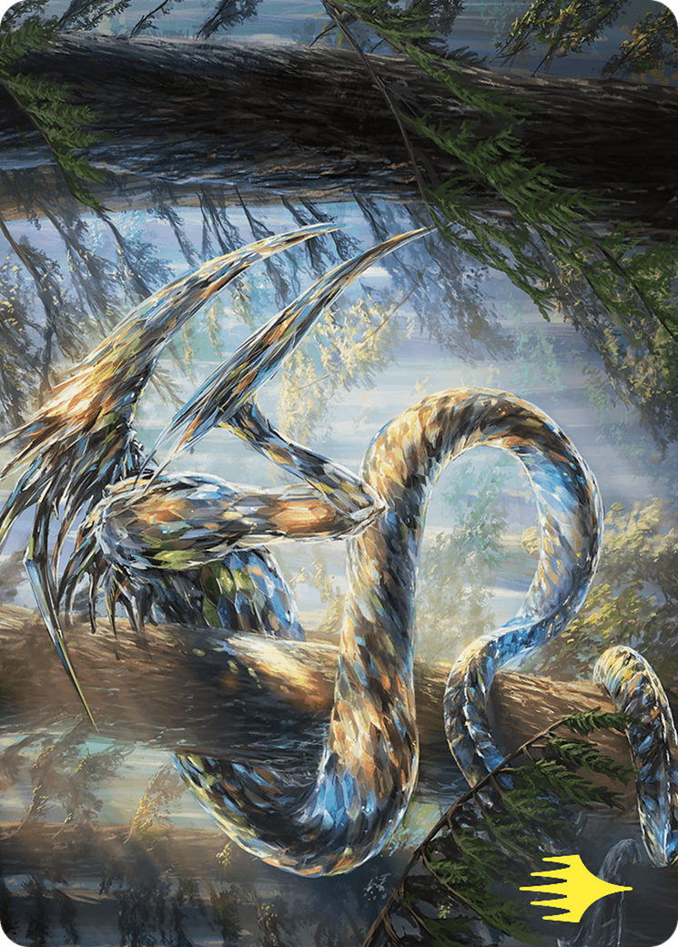 Gemhide Sliver // Gemhide Sliver (ACMM-080) - Commander Masters Art Series (Borderless) Foil - Premium MTG Single from Wizards of the Coast - Just $0! Shop now at Game Crave Tournament Store