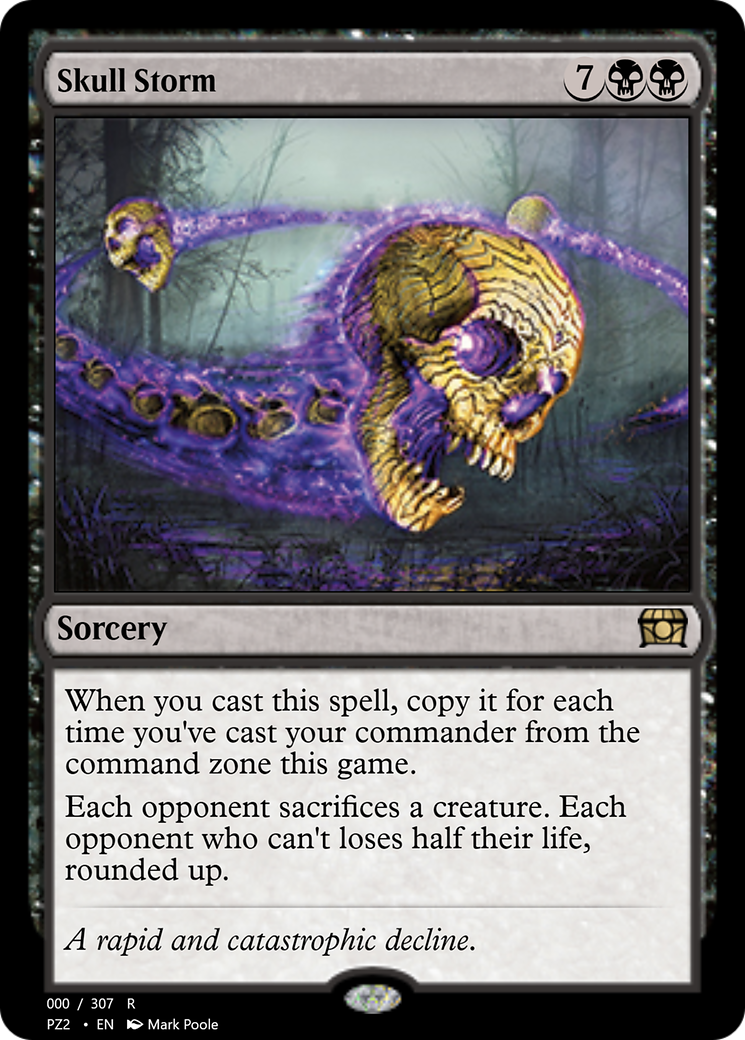 Skull Storm (PZ2-70713) - Treasure Chest - Premium MTG Single from Wizards of the Coast - Just $0! Shop now at Game Crave Tournament Store