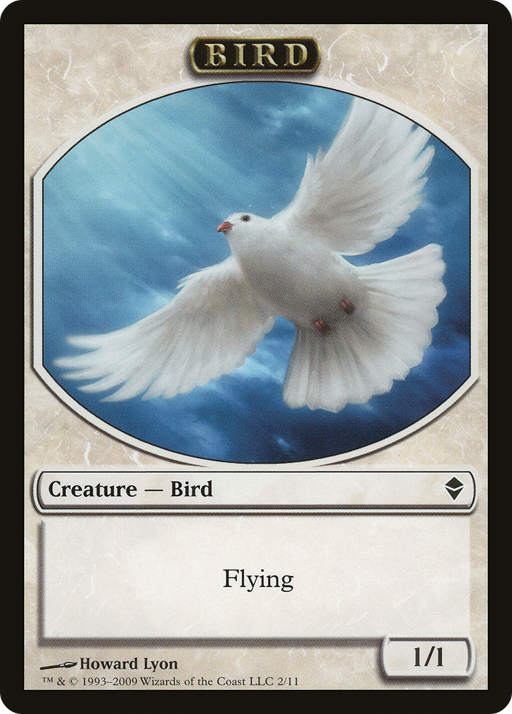 Bird (TZEN-002) - Zendikar Tokens - Premium MTG Single from Wizards of the Coast - Just $0.08! Shop now at Game Crave Tournament Store
