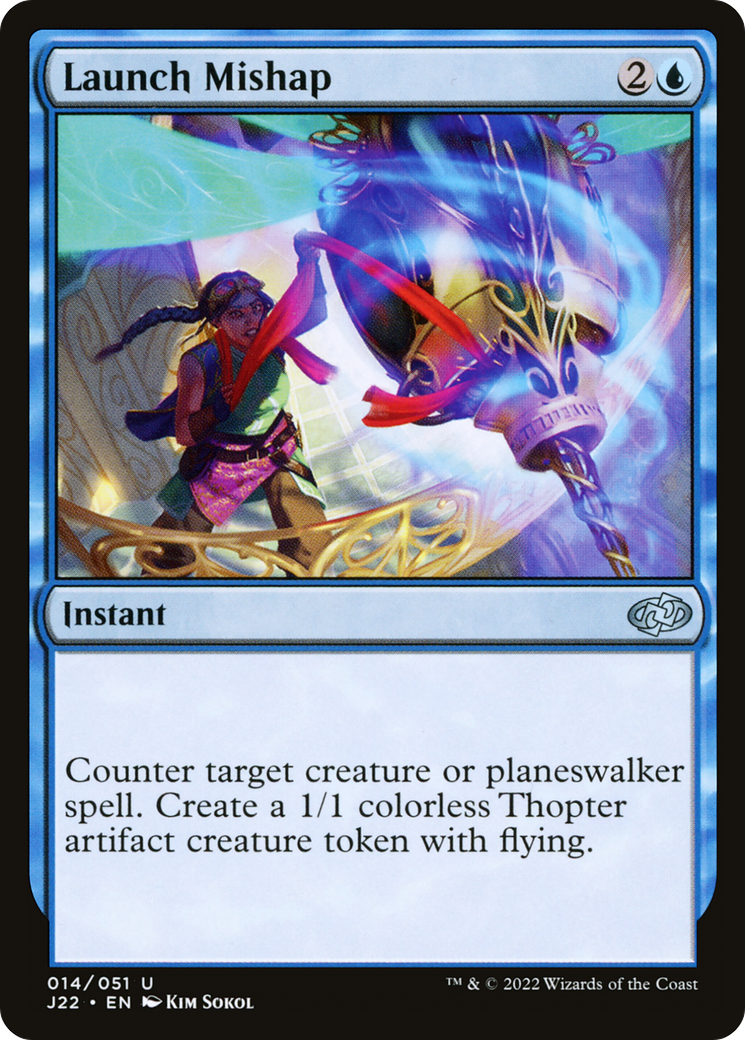 Launch Mishap (J22-014) - Jumpstart 2022 - Premium MTG Single from Wizards of the Coast - Just $0.08! Shop now at Game Crave Tournament Store