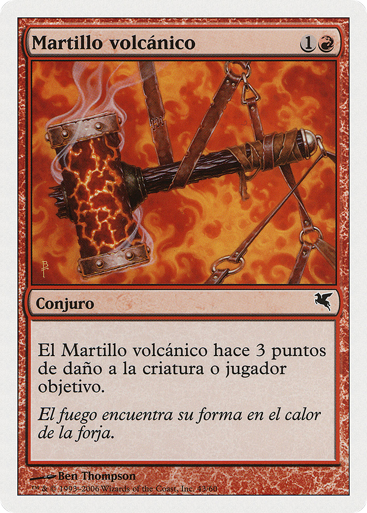 Volcanic Hammer (PSAL-C43) - Salvat 2005 - Premium MTG Single from Wizards of the Coast - Just $0! Shop now at Game Crave Tournament Store
