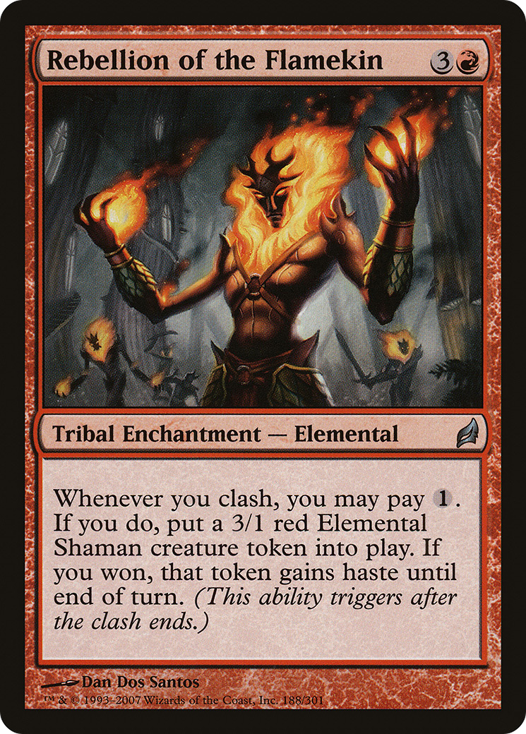 Rebellion of the Flamekin (LRW-188) - Lorwyn - Premium MTG Single from Wizards of the Coast - Just $0.09! Shop now at Game Crave Tournament Store