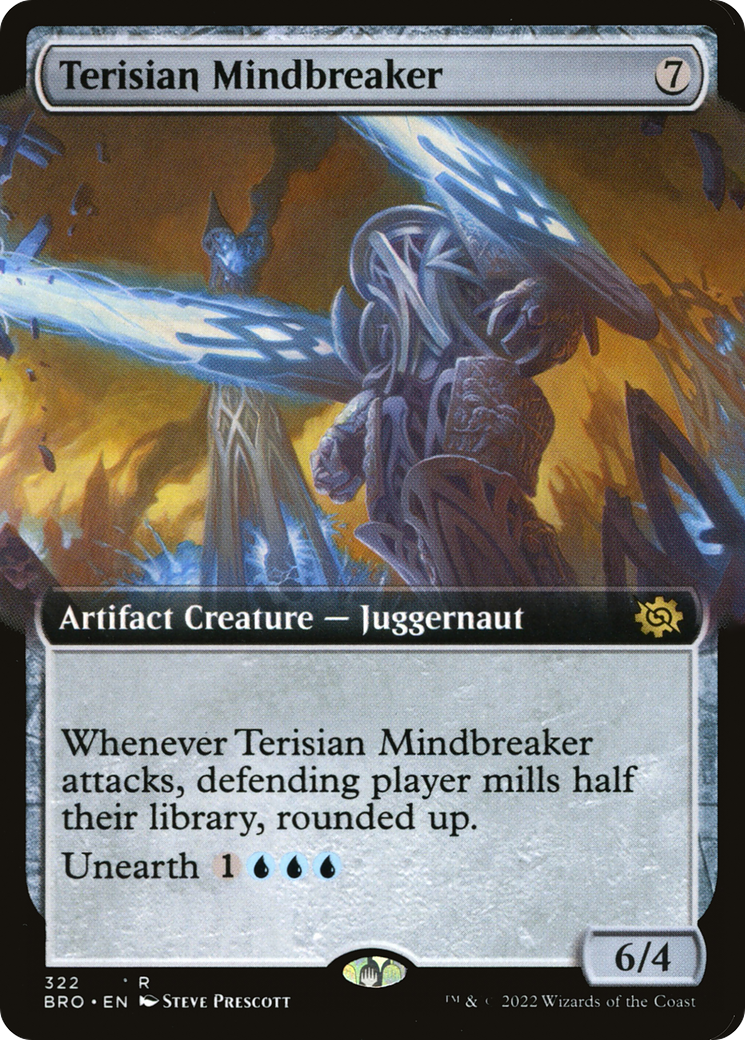 Terisian Mindbreaker (BRO-322) - The Brothers' War: (Extended Art) - Premium MTG Single from Wizards of the Coast - Just $0.59! Shop now at Game Crave Tournament Store
