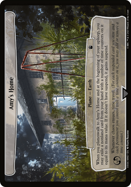Amy's Home (WHO-566) - Doctor Who - Premium MTG Single from Wizards of the Coast - Just $0.18! Shop now at Game Crave Tournament Store