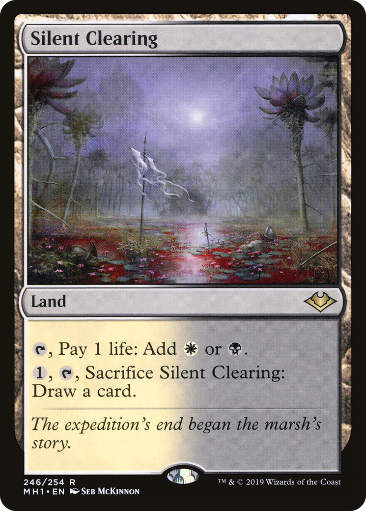 Silent Clearing (MH1-246) - Modern Horizons - Premium MTG Single from Wizards of the Coast - Just $0.87! Shop now at Game Crave Tournament Store